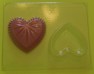 926 Large Heart Pour Box Chocolate Candy Mold